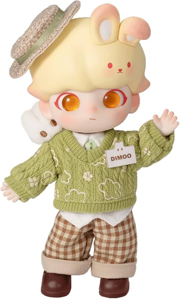 Amazon.co.jp: POP MART DIMOO Holiday Rabbit アクションフィギュア