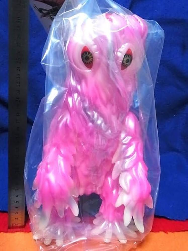 ヘドラ ソフビ 450 蓄光 マルサン 夜桜