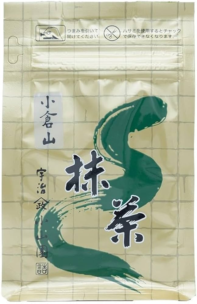 Amazon | 山政小山園茶銘 抹茶 小倉山 100g袋入り | 山政小山園 | 抹茶