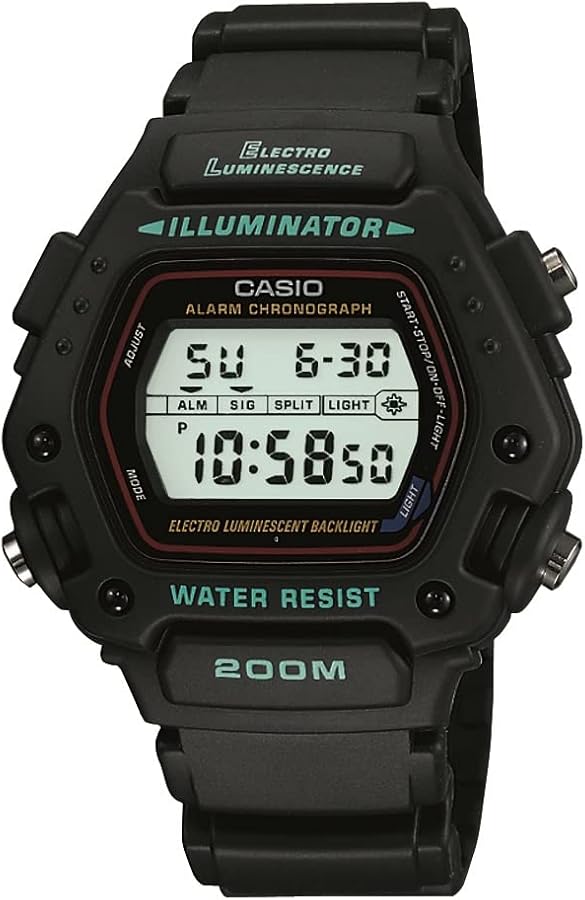 Amazon.co.jp: カシオ CASIO デジタル スポーツ ウォッチ 腕時計 DW290