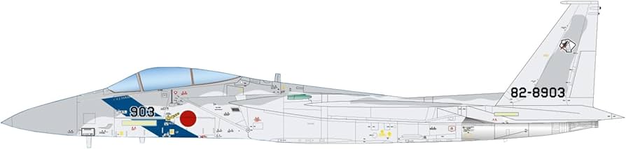 Amazon | プラッツ 1/72 航空自衛隊 F-15J イーグル アグレッサー 飛行