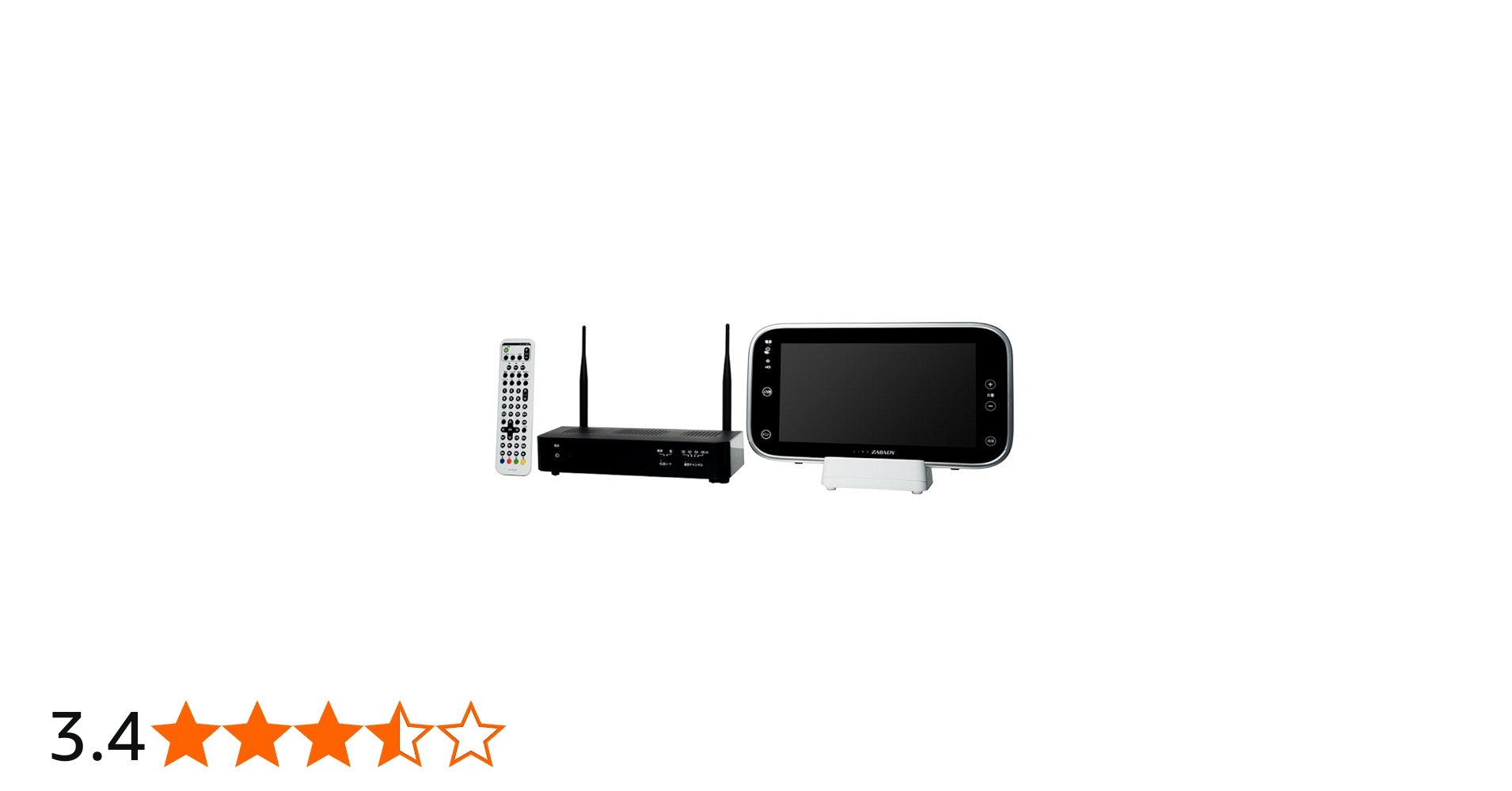 Amazon | TWINBIRD 10.1V型防水ワイヤレスモニターLINK ZABADY VW