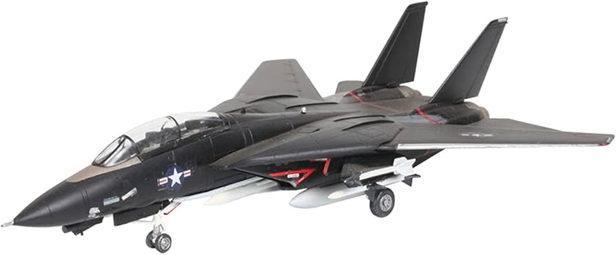 Amazon | ドイツレベル 1/144 F-14A トムキャット ブラックバニー