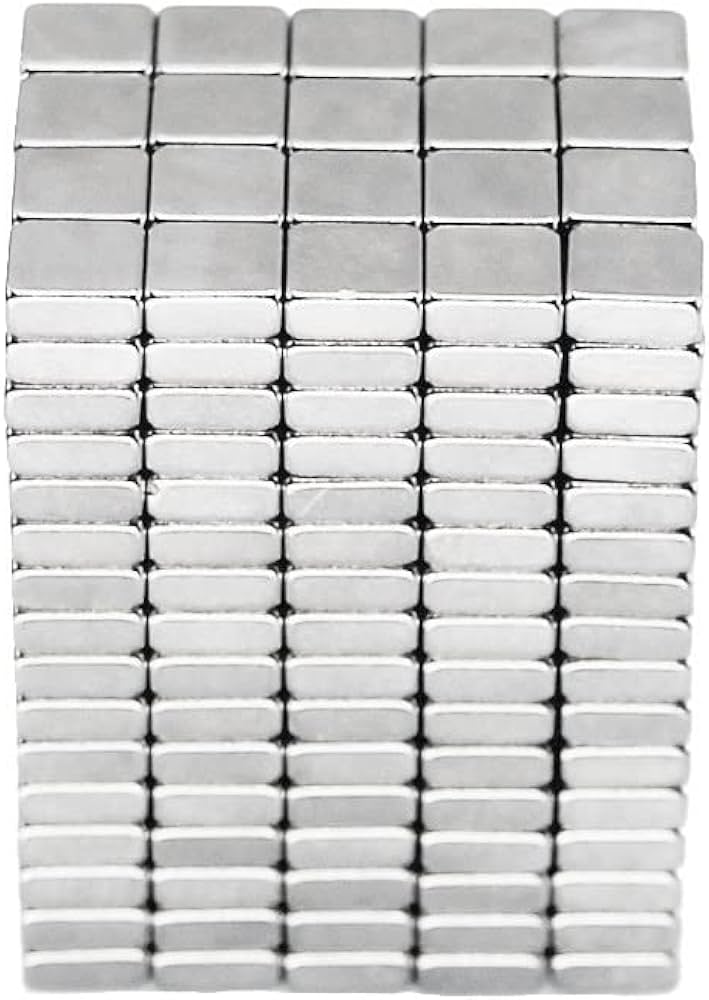 Amazon.co.jp: ネオジム磁石 50/100/200ピース5×5×2超強い正方形磁石