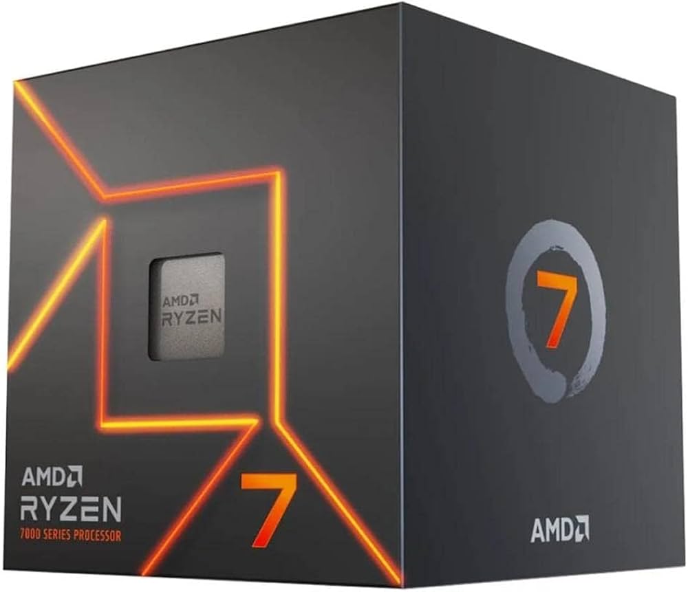 AMD Ryzen™ 7700 Masaüstü İşlemci (8 çekirdekli/16 dişli, 76 MB