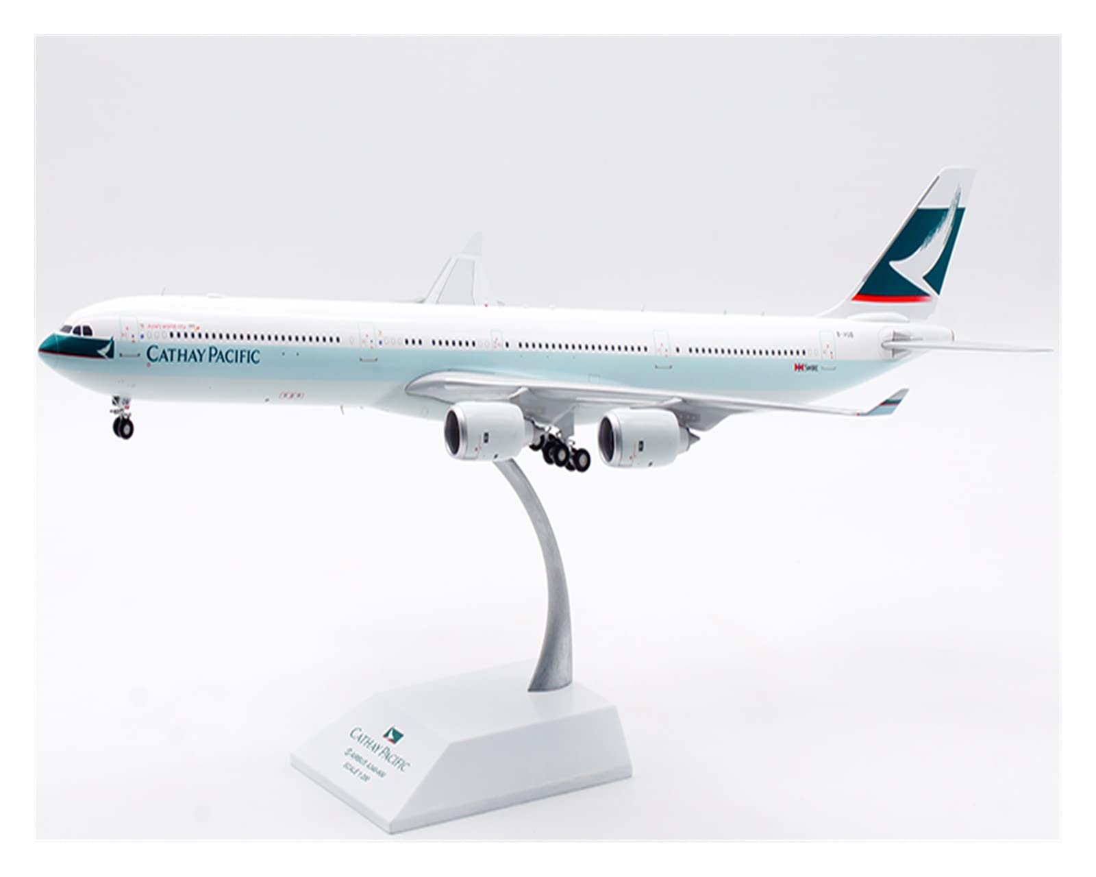 Amazon.com: 1: 200 Scale Cathay Pacific A340-600 B-HQB Alloy