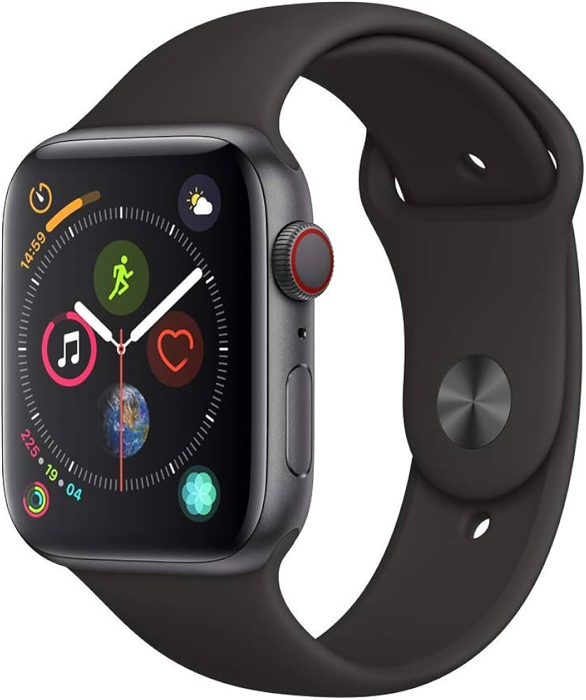 Amazon.com: Apple Watch Series 4 (GPS + Cellular, 44mm) - Space