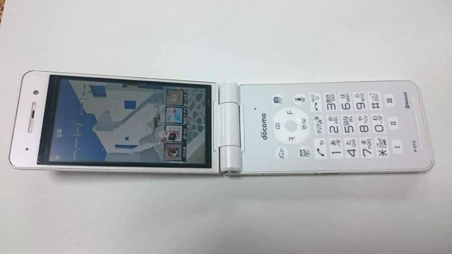 Amazon | docomo P-01G 【ホワイト】 | 携帯電話本体 通販