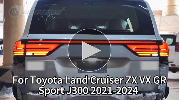 Amazon | HCMOTIONZ ランクル ランドクルーザー 300系 テールランプ ZX