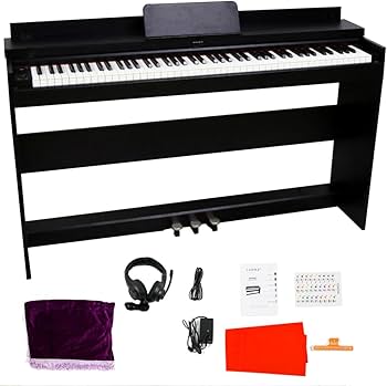 Amazon | Carina 電子ピアノ 88鍵盤 キーボード ハンマーアクション