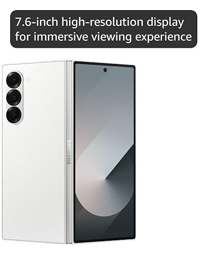 Amazon.com: Samsung Galaxy Z Fold 6 Smartphone, 256GB, Factory