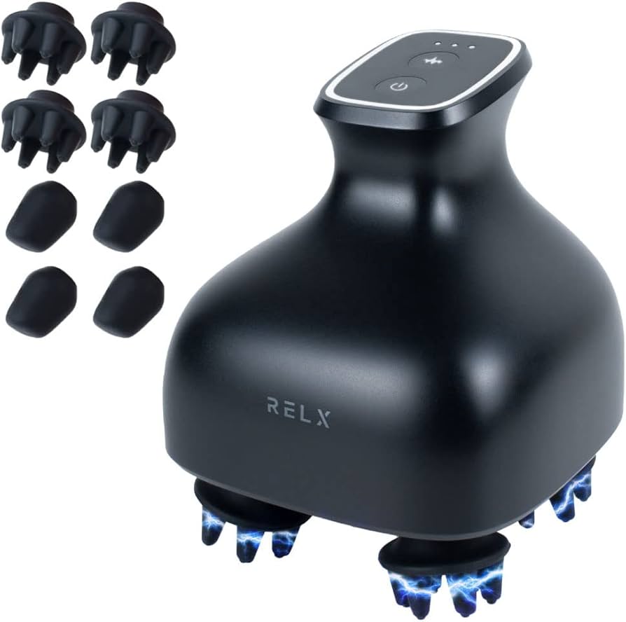 Amazon | RELX 【AbemaTVで紹介】 EMS ヘッドスパ IPX7防水【日本企業