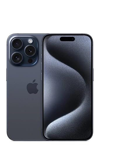 Amazon.com: Apple iPhone 15 Pro, 128GB, Blue Titanium - Unlocked