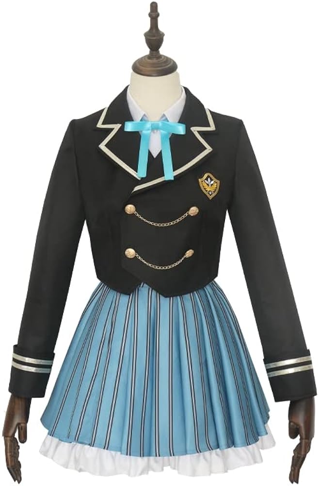 Amazon.co.jp: バーチャル Vtuber YouTuber 神楽めあMea 制服 コスプレ