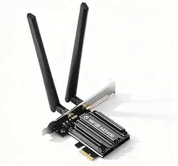 Amazon.com: FENVI PCIe WiFi 6E Card for Desktop PC, AX5400 Tri