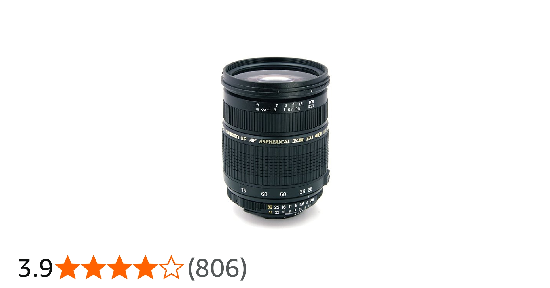 Amazon.co.jp: TAMRON 大口径ズームレンズ SP AF28-75mm F2.8 XR Di