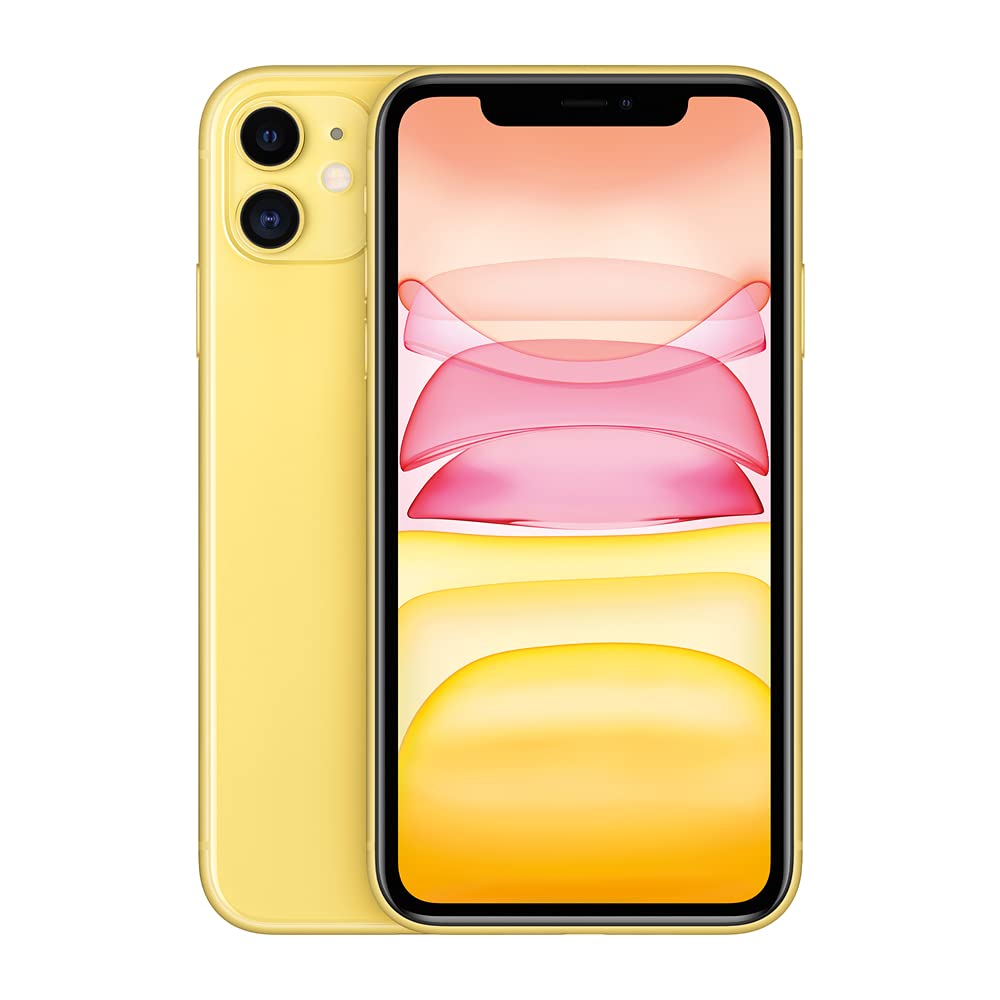 Amazon.com: Apple iPhone 11, 128GB, Yellow - Unlocked (Renewed