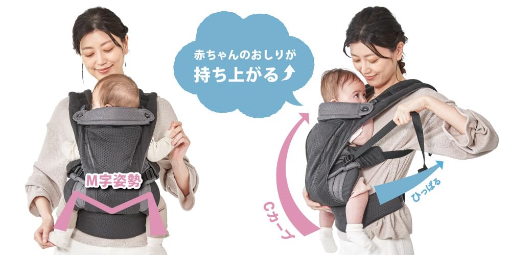 Amazon.co.jp: ラッキー1934 fuwa hug フワハグ 抱っこ紐 ベージュ