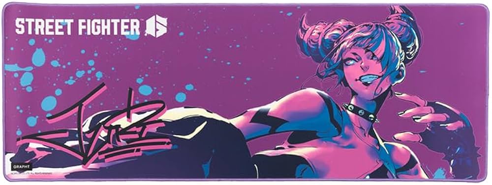 Amazon | GRAPHT ストリートファイター SF6 デスクマット (ジュリ
