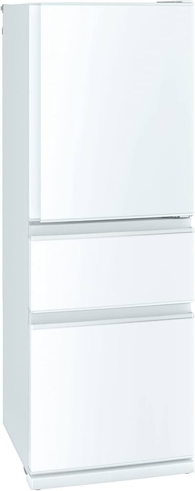 Amazon.co.jp: 三菱電機 冷蔵庫 幅60cm 330L 右開き 3ドア 野菜室が
