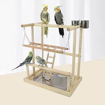 Amazon | 鳥アスレチック バードアスレチック インコ 遊び場 止まり木