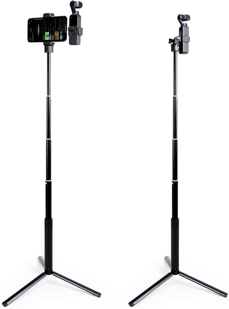 Amazon | DJI Pocket 2/1用のMAXCAM Selfieスティック三脚延長ロッド
