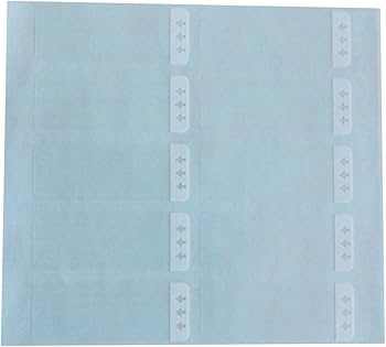 Amazon | 剥がしやすい 封印シール（40×15mm 一部のり無し）（200枚入