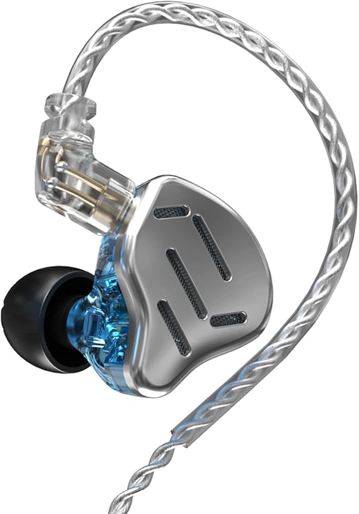 KZ Zax, Set di auricolari in-ear in metallo 7BA+1DD Hybrid, 16