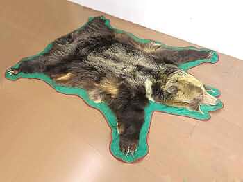 Amazon.co.jp: 熊毛皮ラグカーペット 敷物ラグマットカーペット