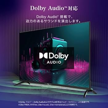 Amazon | チューナーレステレビ 43型 4K スマートテレビ 配信動画のみ