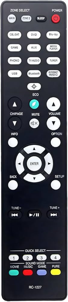 Amazon | RC-1227 交換用リモコン Denon AVレシーバー AVR-S750H AVR