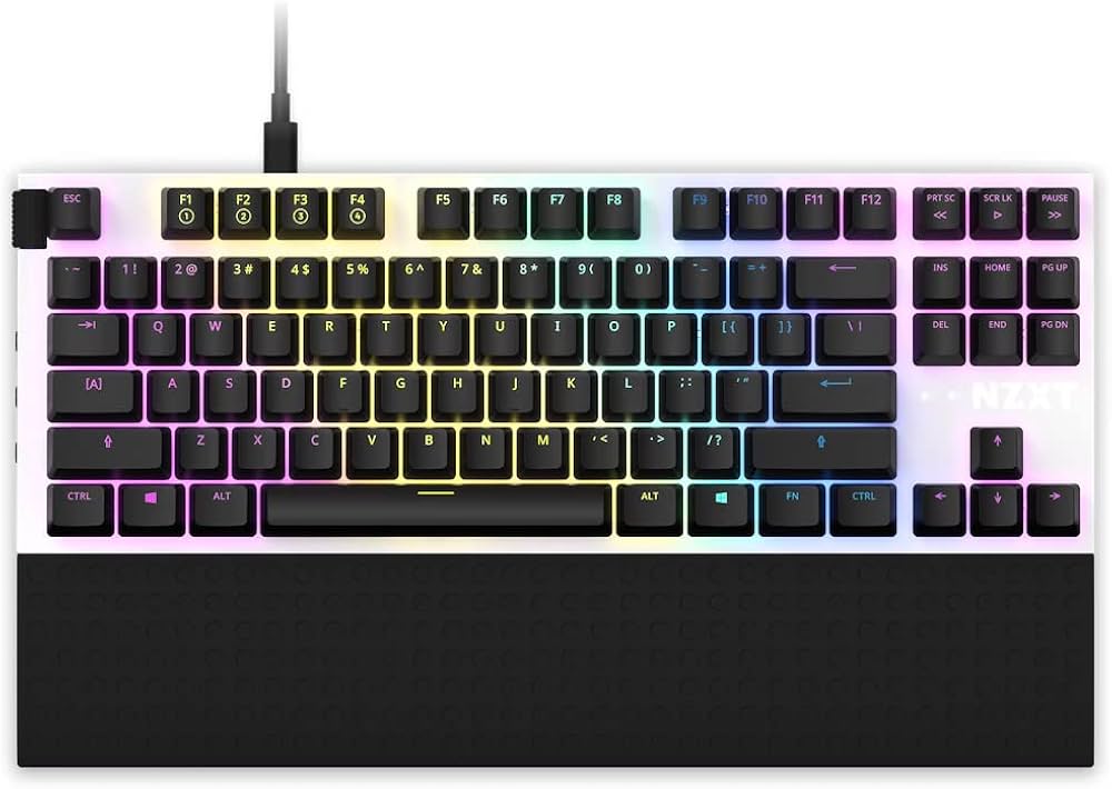 Amazon.co.jp: NZXT FUNCTION TENKEYLESS ゲーミングキーボード