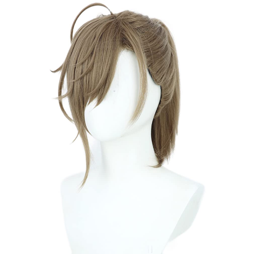 Amazon.co.jp: LAOBAO コスプレ ウィッグ 叶 かなえ ポニーテール 灰色