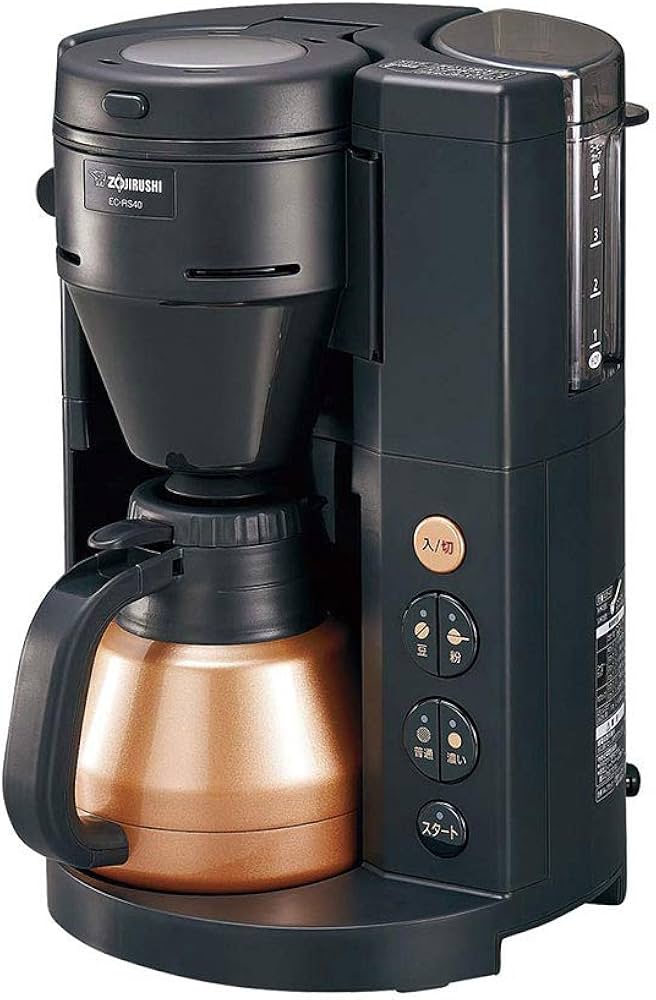 Amazon | 象印 コーヒーメーカー 全自動 540ml/4杯用 珈琲通 ブラック