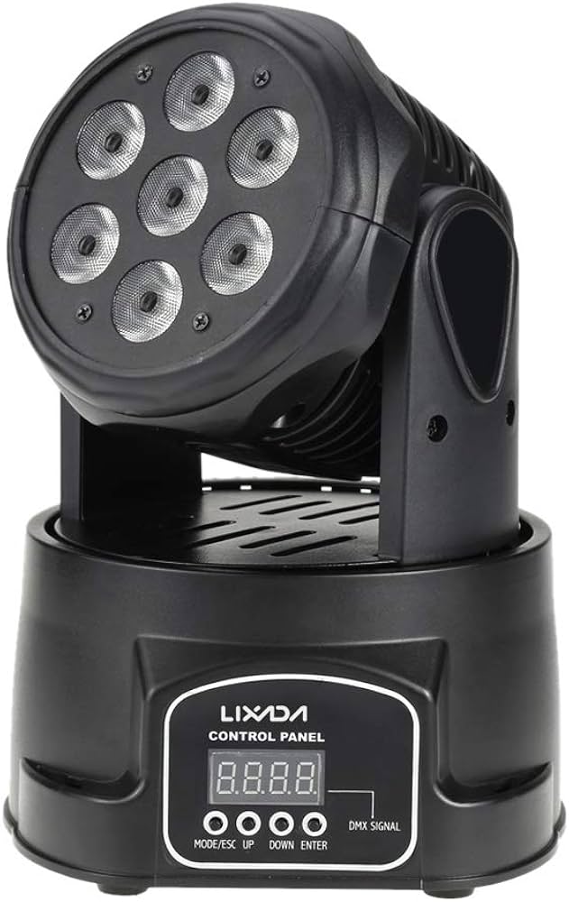 Amazon.com: Lixada Moving Head Light 7x10W Moving Head 4 In 1 RGBW