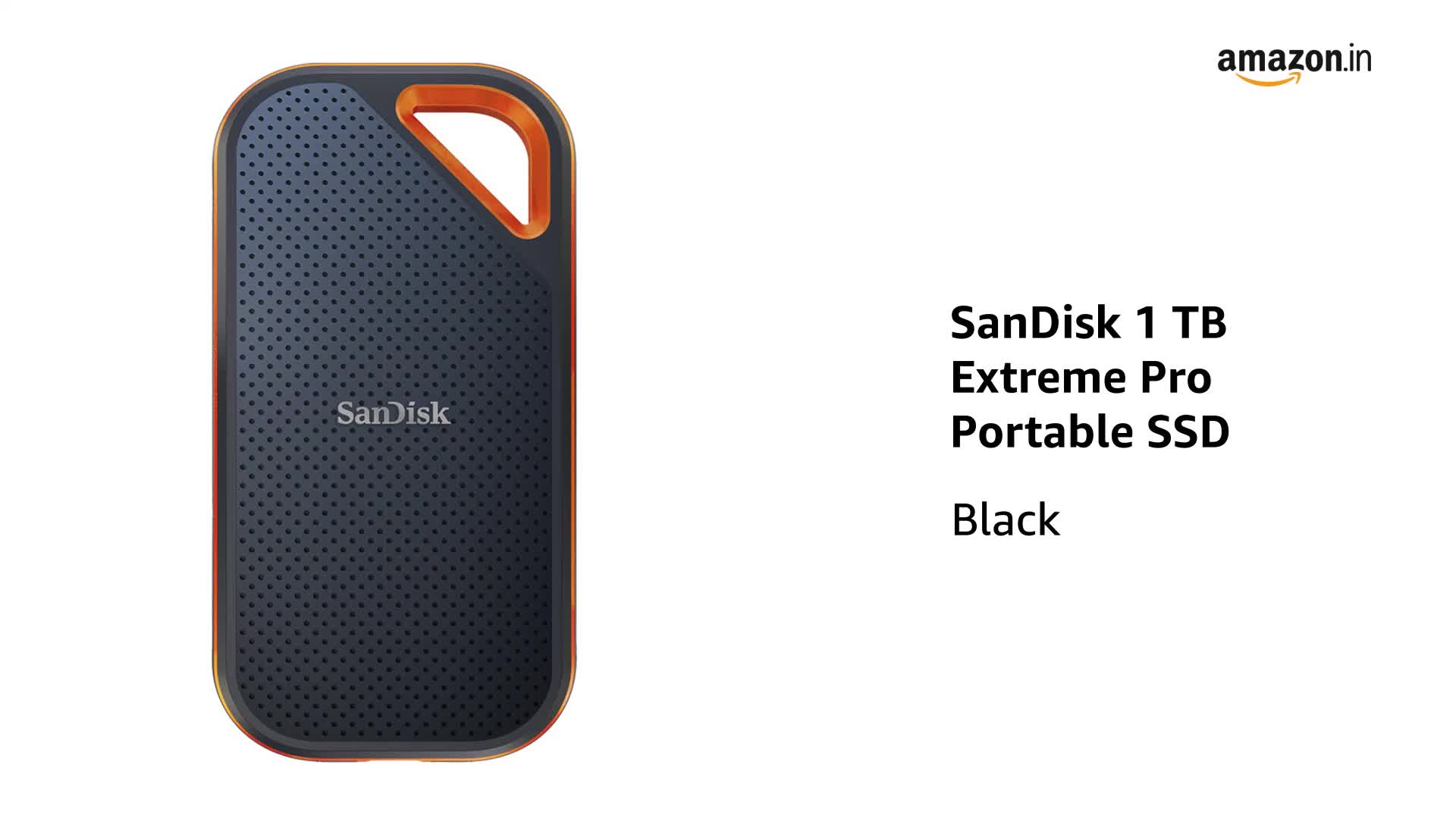 SanDisk 4TB Extreme Pro Portable SSD 2000MB/s R/ W, Upto 3 meter