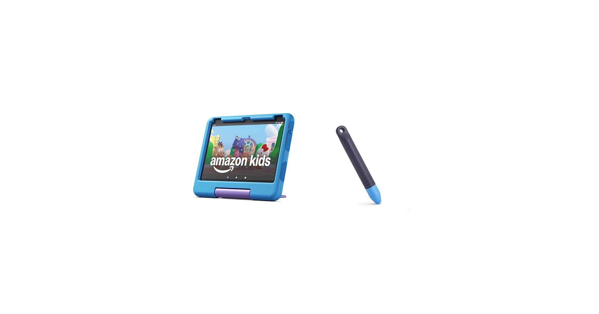 Amazon.com: Fire HD 10 Kids Tablet (32GB, Blue) + Kids Stylus
