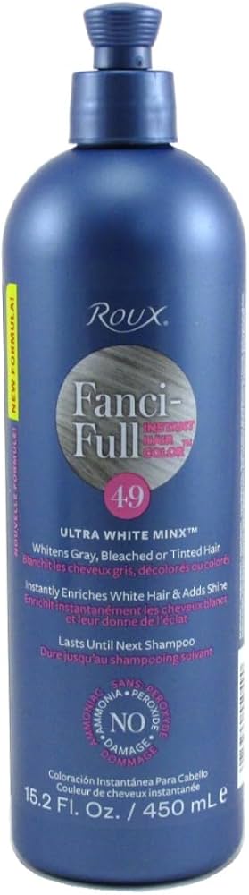 Amazon.com : Roux Fanci-Full Rinse #49 Ultra White Minx 15.2 Ounce