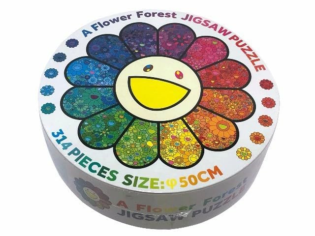 Amazon | 村上隆 カイカイキキ A Flower Forest Jigsaw Puzzle 2025SS