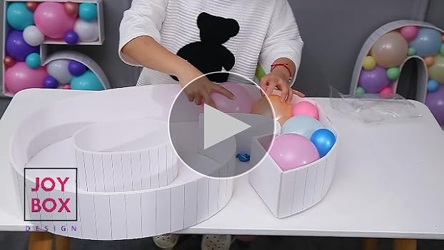 Amazon.com: 3FT Mosaic Balloon Frame Number 7 Pre-Cut Kit Foam