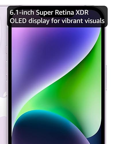 Amazon.com: Apple iPhone 14, 256GB, Purple - Unlocked (Renewed