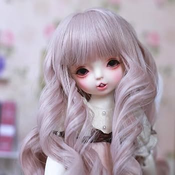 Amazon | ウィッグのみ 6-7インチ 7-8インチ 8-9インチ 頭囲 BJD