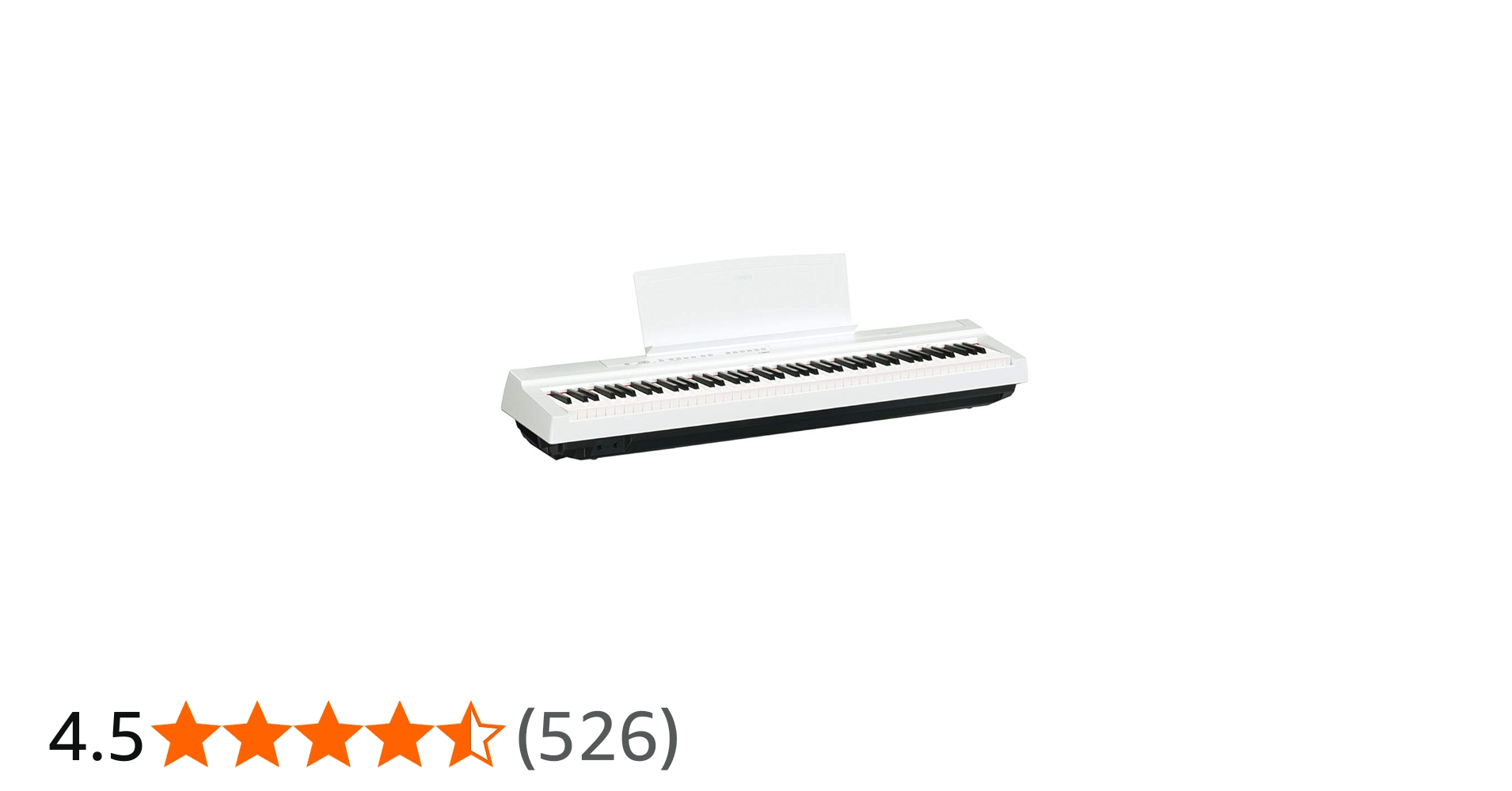 Amazon.co.jp: Yamaha P-125WH Electronic Piano, P Series, 88 Keys