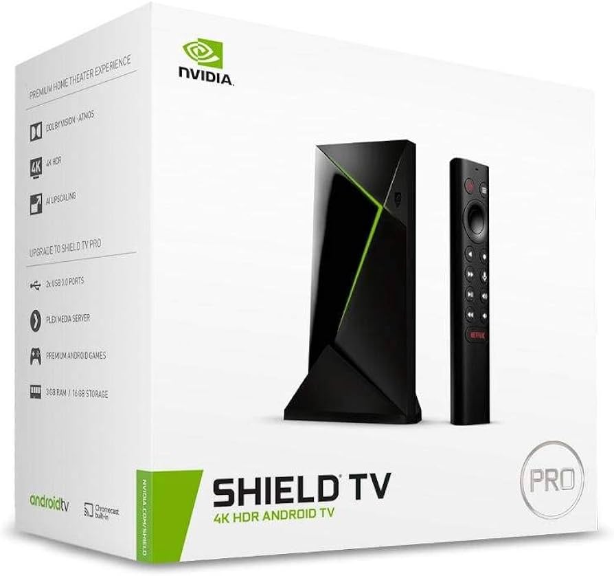 Amazon.com: NVIDIA Shield Android TV Pro | 4K HDR Streaming Media