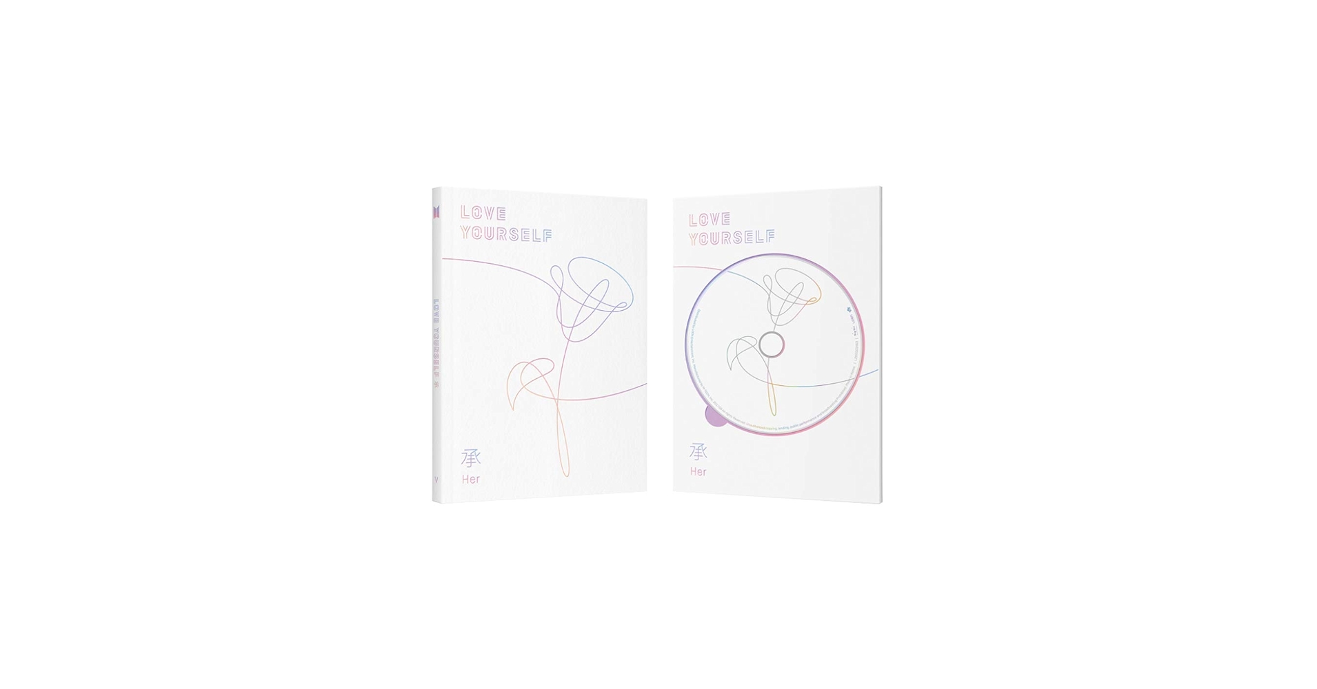 Amazon.com: Bangtan Boys BTS 5th Mini Album Love Yourself 承 'HER