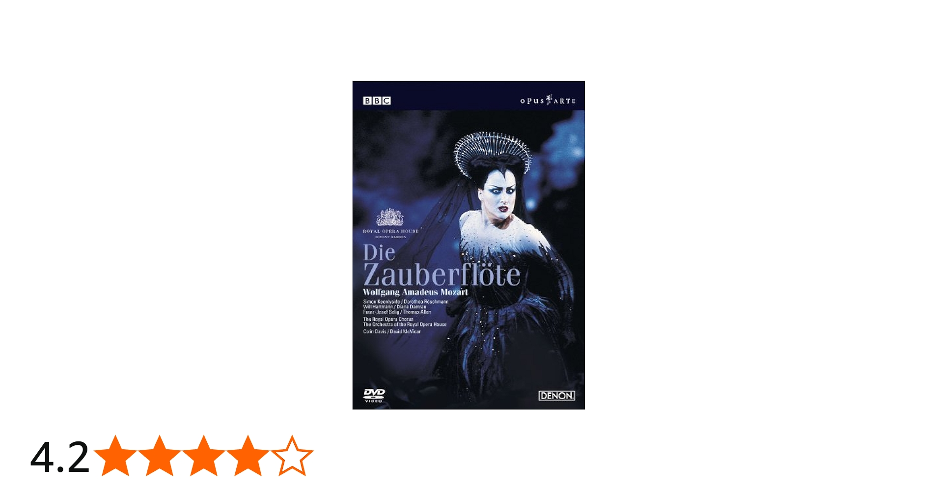 Amazon.co.jp: モーツァルト：歌劇《魔笛》英国ロイヤル・オペラ2003