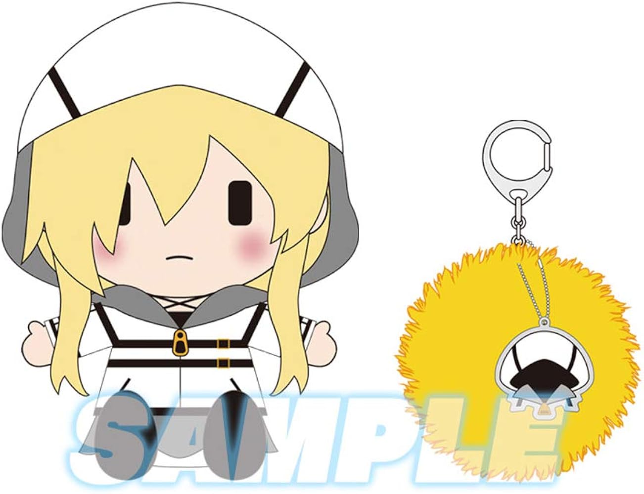 Amazon.co.jp: 9-nine- ぬいぐるみ＆ぽんぽんセット GHOST ゴースト