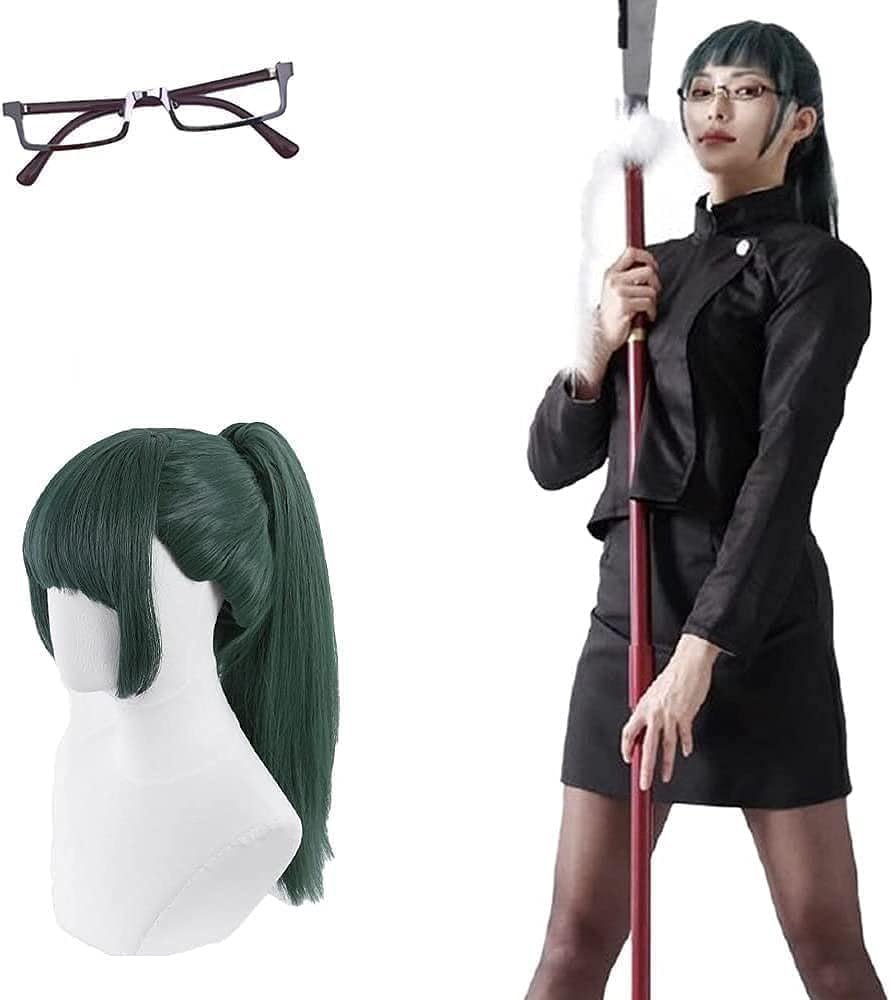 Amazon.co.jp: [OMG] 呪術廻戦 ウィッグ付き 禪院真希（ぜんいんまき