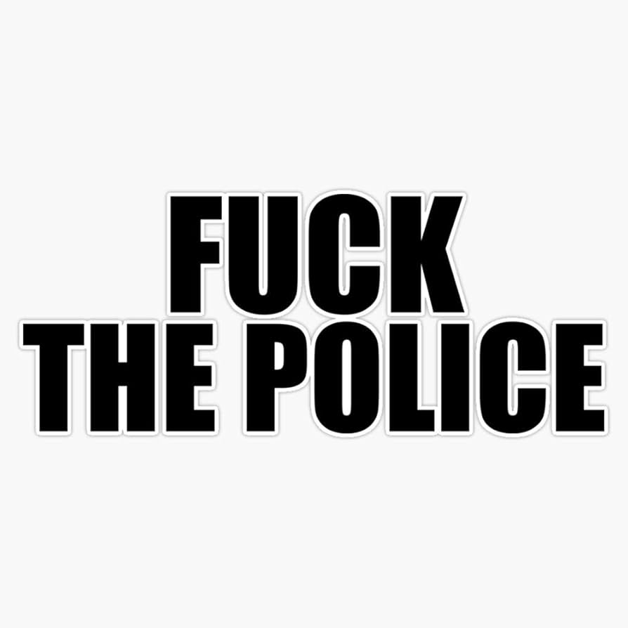 Amazon.com: Fuck The Police Sticker Decal Vinyl Bumper Stickers