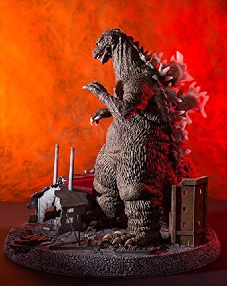 Amazon | ゴジラの逆襲 ゴジラ1955 60cmスケール 塗装済み 完成品